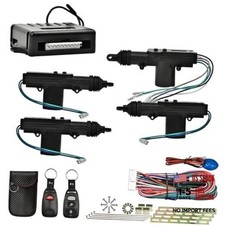 Universal Car Power Door Lock Kit with 4Pcs 12V Car Door Lock Actuator,