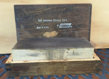 Vintage Norton Soft Arkansas Oilstone SM-4 B-1441- Made in USA