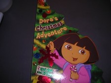 DORA'S CHRISTMAS ADVENTURE (WITH FOIL AND 17 FLAPS!) (NICK By Christine Ricci VG