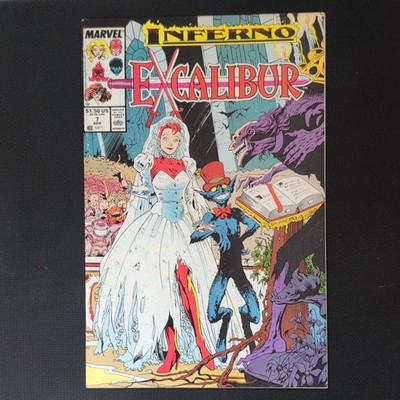 Marvel Comics Excalibur #7 1989 Single Issue Color Nightcrawler Claremont