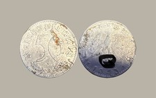 Deutsches Reich 50 Pfennig 1943 B Aluminium