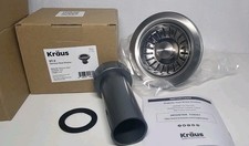 2PK Strainer Kraus ST-2 Stainless Steel Kitchen Sink Strainers NEW