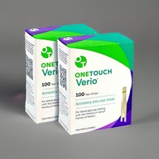 200 One Touch Verio Test Strips