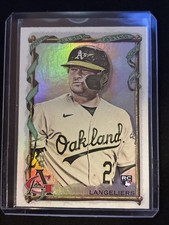 🔥Shea Langeliers 2023 Topps Allen & Ginter #58 Hot Box Silver Portrait RC A’s