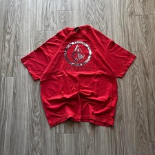 Volcom Vintage Skate Shirt Red Graphic Logo T...