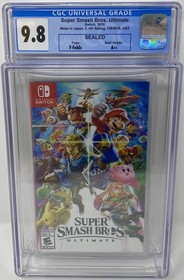 CGC Graded Super Smash Bros. Ultimate NEW Switch (1022750001, 9.8 A++)