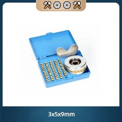 Convex Number/Concave Brass Letters with Wheel Continuous Band Sealer Characters