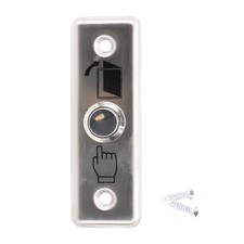3A Metal Exit Switch Button Door Exit Push Release Button For Access Control GL