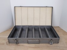 Vintage Metal 150 Slide Storage Box Case ,For Slides or Coins