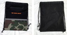 The Home Depot Backpack Cinch Drawstring Bag Camouflage Zippered Pocket
