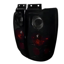 Spec-D Tuning LT-EPED97BB-TM Euro Tail Lights Glossy Black Housing with Smoke...