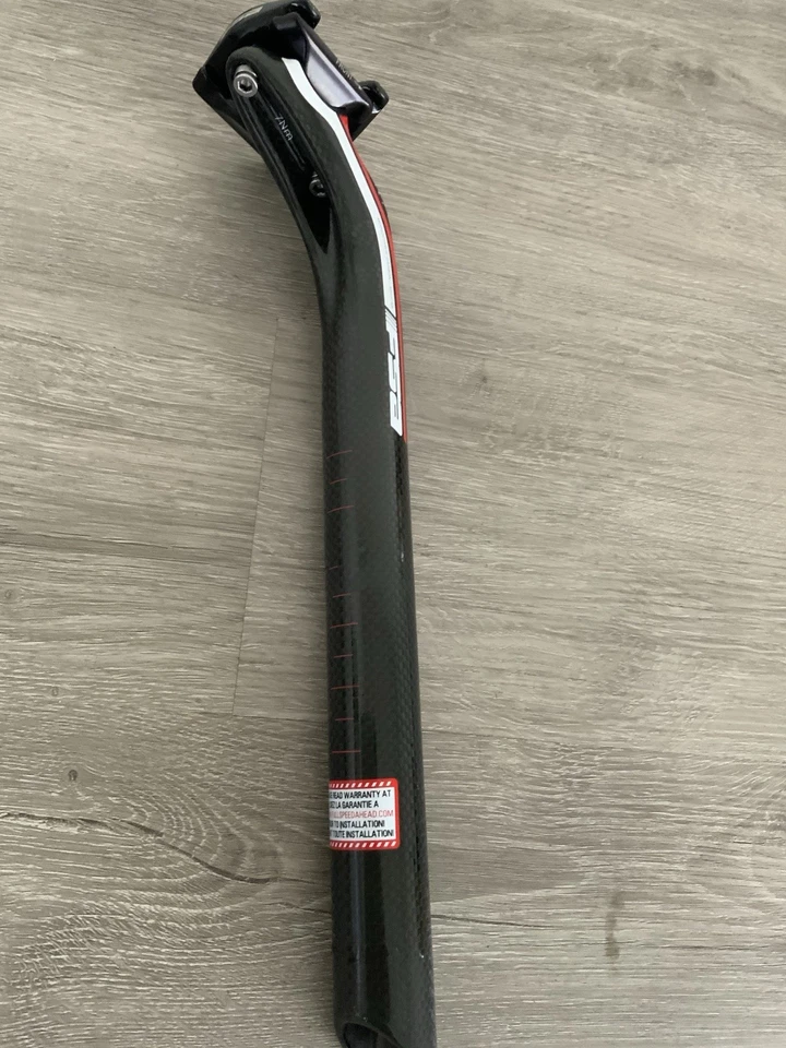 FSA K-FORCE CARBON SEAT POST 31.6 MM x 350 MM TOTAL LENGTH 234 GRAMS - Image 4 of 4