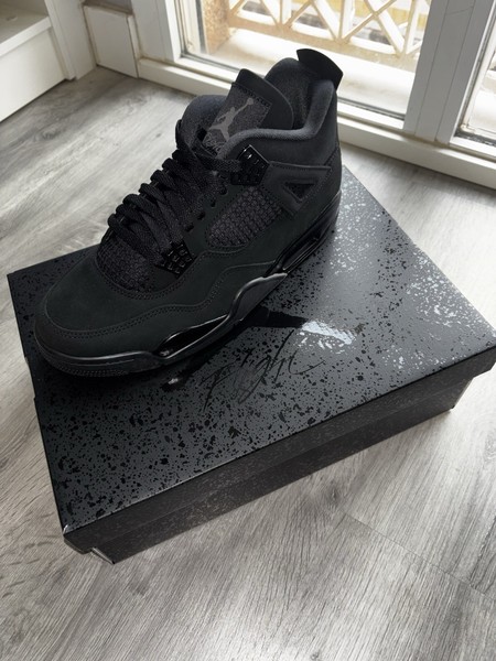 Zapatillas Deportivas Sneakers Air Jordan 4 Retro Black Cat (2025)