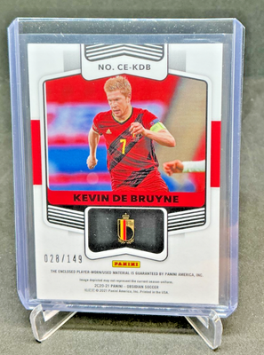 2020-21 Panini Obsidian - Cutting Edge Relics Kevin de Bruyne #CE