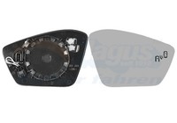 Spiegelglas AußEnspiegel Hagus VAN Wezel 7638836 Konvex Beheizbar FüR Skoda 3