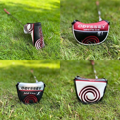 Hot ODYSSEY Golf Mallet Cover Semi Mallet For 2-Ball White Hot Stroke Putter