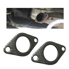 2 PCS Exhaust Gasket, 1.73 Inch Reinforced High Temperature Gask Size: 1.73 In