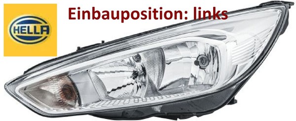 Hella 1LE354827-031 Hauptscheinwerfer Links Scheinwerfer Frontscheinwerfer-image