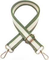 Verstellbarer Schultergurt 3,8 Cm Breite Karabiner Gold HellgrüN Damen