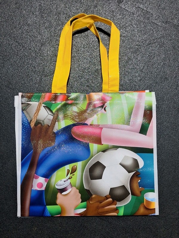 FIFA World Cup 2026 Shopping Bag Tote Reusable Grocery Official Visa SF Rare