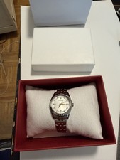 Pulsar Quartz Womens Silver Stainless Steel Wristwatch
