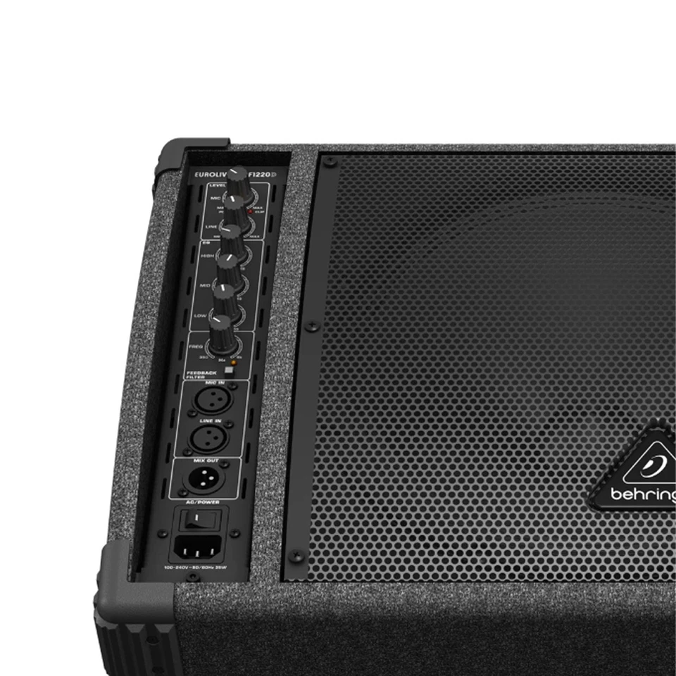 Altavoz Behringer Eurolive F1220D 12" 250W Alimentado Foto 3 de 3
