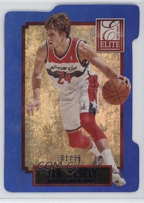 2013-14 Panini Elite Aspirations Blue 1/76 Jan Vesely #35 8u9