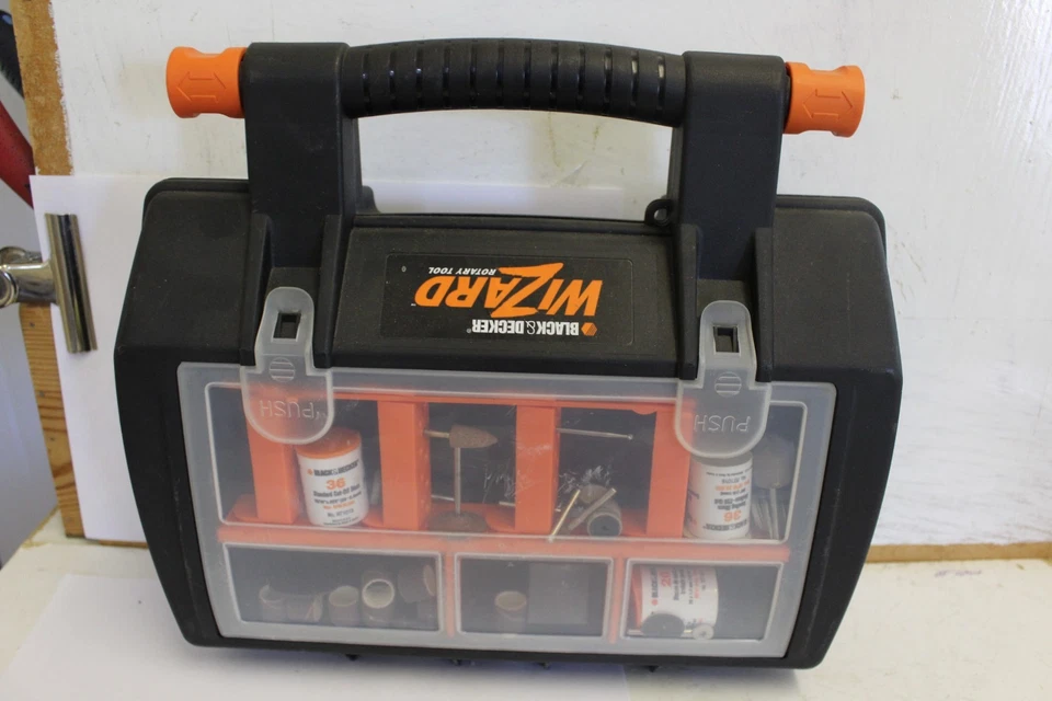 Black & Decker Wizard RT550 Rotary Multi Tool with Case & Accessories. - Image 3 of 4