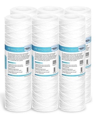 Membrane Solutions Universal 10'' x 2.5'' String Wound Whole Replacement Cartridge