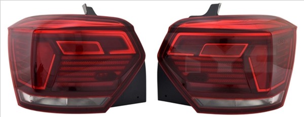 Heckleuchte Tyc 11-14701-06-2 FüR Vw Polo 6 AW1 BZ1 AE1 Mpi Tgi Tsi Tdi Gti-image