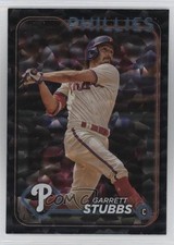 2024 Topps Series 2 Super Box Black Foil Garrett Stubbs #409 03rk