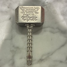 Thor Hammer Silver metal fidget spinner modern theme