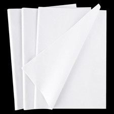 120 Sheets White Tissue Paper Bulk, 14 x 20 Inch Gift Wrapping Paper for Christm
