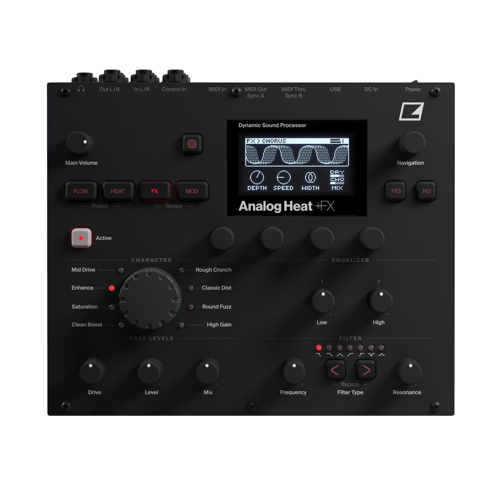 Elektron Analog Heat FX - Analog Effekt fr Tasteninstrumente 207390₽