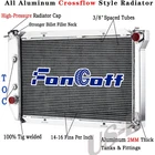 3-Row Aluminum Radiator For Fit 69-1973 Ford MUSTANG/COUGAR MONTEGO V8 CC381 PRO