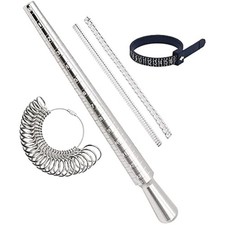 Ring Sizer Measuring Tool Ring Mandrel Measurer Finger Sizer Ring Size