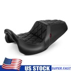Thicker New Upgrade Gel Step Up Seat For Harley Touring Road / Street Glide US