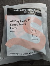 Shapermint Essentials All Day Every Day Scoop Neck Cami Black 2XL