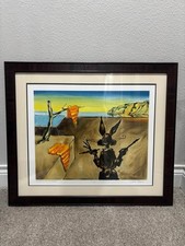 Bugs Bunny Chuck Jones Signed Lithograph Persistence of Carrots Framed 314/350