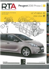208 Ph1 12-14 Revue Technique PEUGEOT Etat - NEUVE PORT Reduit France