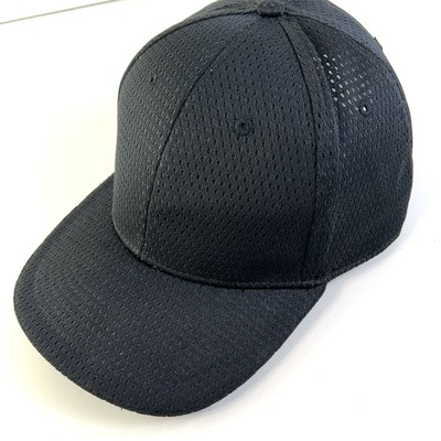 Chef Works Black Baseball Cap Hat Mesh Adjustable One Size