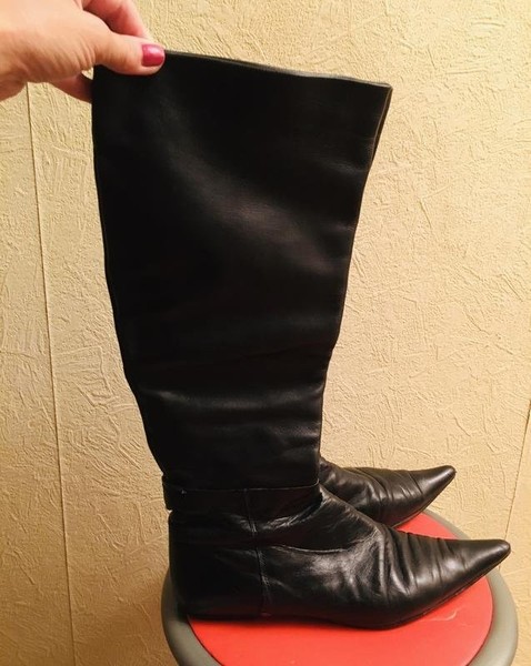 Women Pedro Garcia Boots Black Leather 37