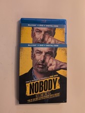 Nobody (Blu-ray/Dvd, 2021, W/Slipcover) Bob Odenkirk, Bilingual 