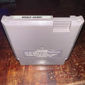 World Games (Nintendo Entertainment System, 1989) NES Game NICE!