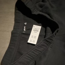 Hollister Women's Black Fleece Sweatpants Wide Leg Elastic Waist Size M