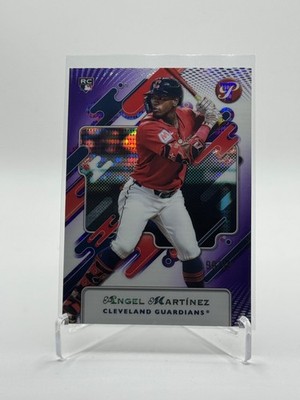 2025 Topps Pristine, Purple, Angel Martinez, /99, 25
