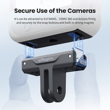 Bidirectional Quick Release Mount for DJI NANO/OSMO 360/Action 5 Pro /4/3 Part