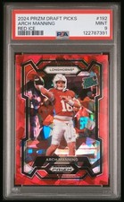 2024 Prizm Draft Picks Arch Manning Red Ice