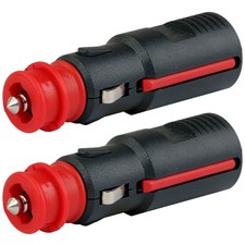 2x Hama KFZ Universal-Stecker Zigarettenanz&uuml;nder-Stecker 16A 6V 12V 24V Auto LKW