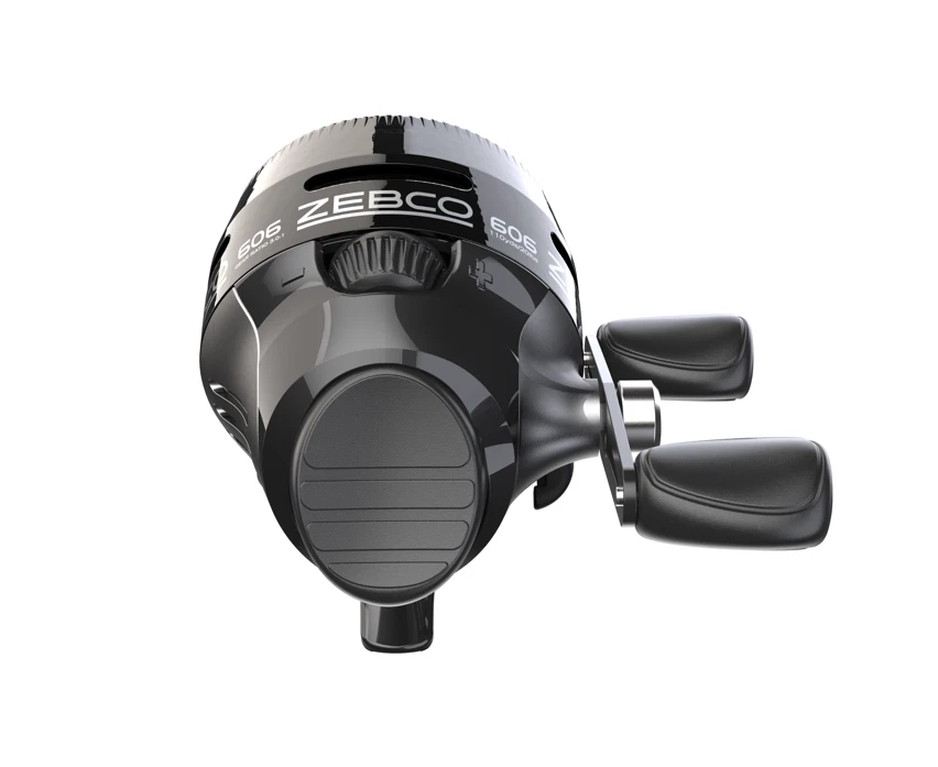 ZEBCO 606 size 60 Spincast reel 3.0:1 Gear Ratio Bite Alert 20 Lb Test Line NIP - Image 2 of 4